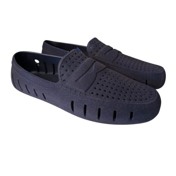 Floafers NEW Blue Country Club 3.0 Driver Waterproof Penny Loafers US Men's 12 - Picture 1 of 8